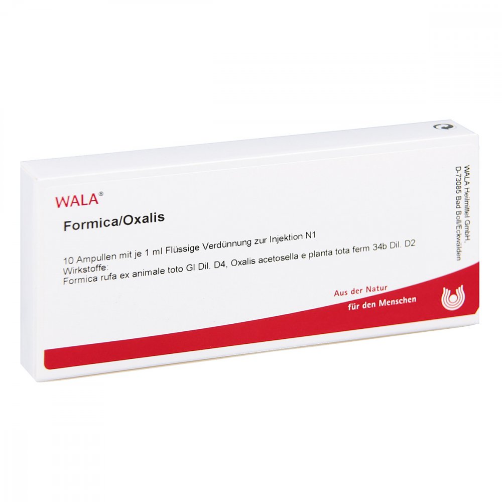 WALA Heilmittel GmbH Formica/oxalis Ampullen 02085785