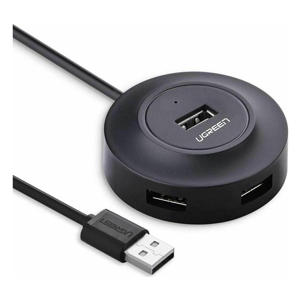 Ugreen 4-Fach USB 2.0 Hub (USB-A, 4 Ports) (20277)