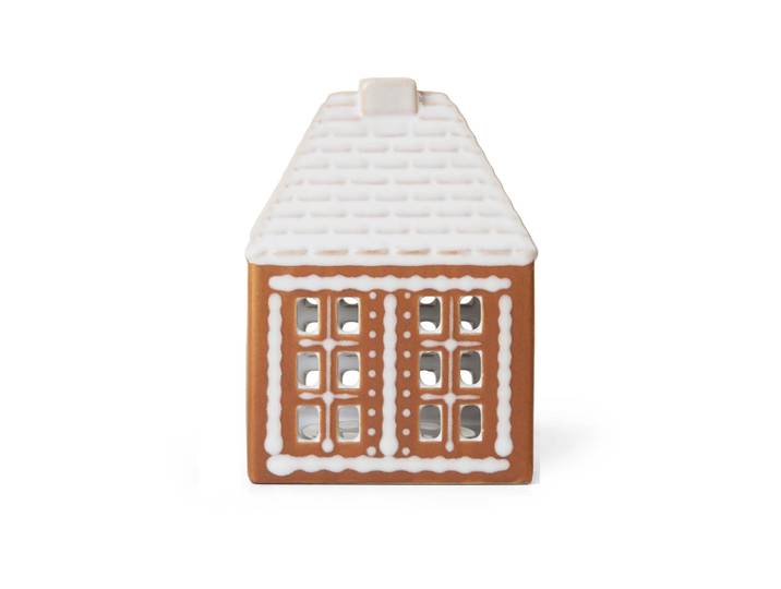 Kähler Bougeoir Gingerbread small 11 cm Marron
