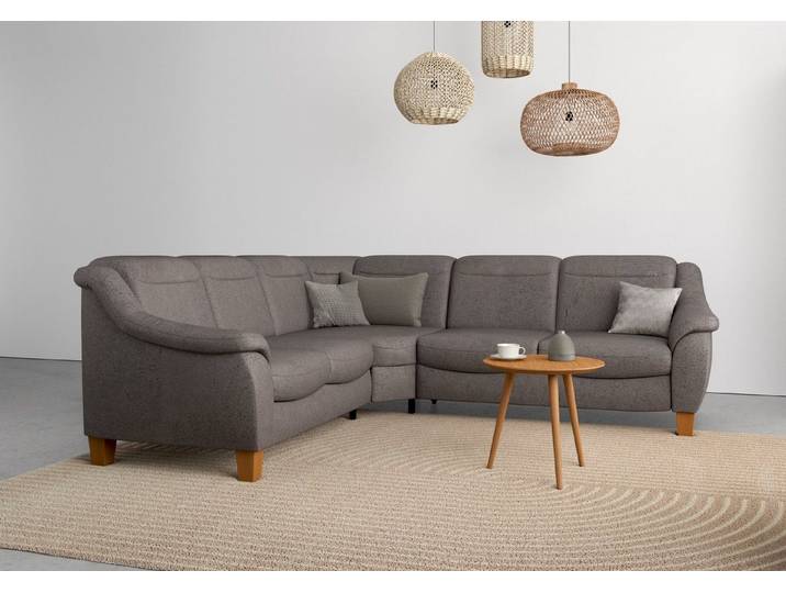 OTTO home Ecksofa Caldera L-Form, Federkern, optional Kopfteilverstellung, Schlaffunktion & Bettkasten
