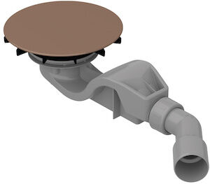 Bette Bonde/trop-plein BetteAir B525-096 pour carrelage douche, cornaline