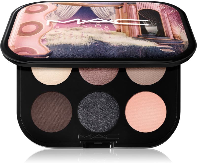 MAC Cosmetics Connect In Colour Eye Shadow Palette 6 shades Lidschattenpalette Farbton Encrypted Kryptonite 6.25 g