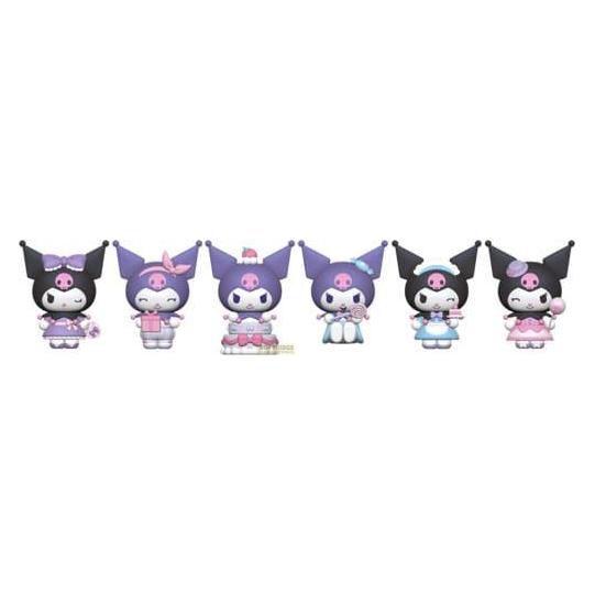 YuMe Sanrio Kuromi Party Series Minifiguren Kuromi 5 cm Blind Box Display (12) (65388)