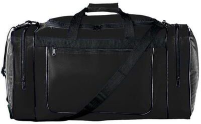 Augusta Sportswear 511 Gear Bag in Black   PVC