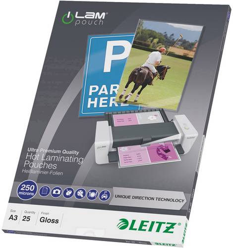 Leitz Laminierfolie DIN A3 250 micron glänzend 25St.