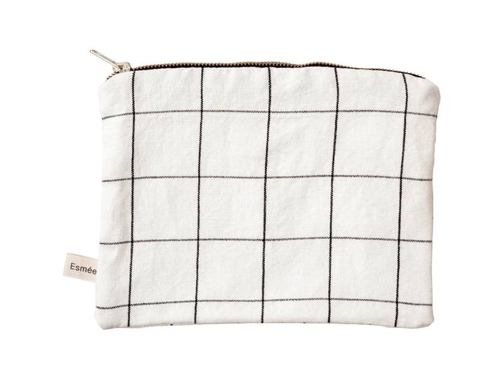 Esmée Etui Milou - Farbe: weiss - Material: Leinen - 79