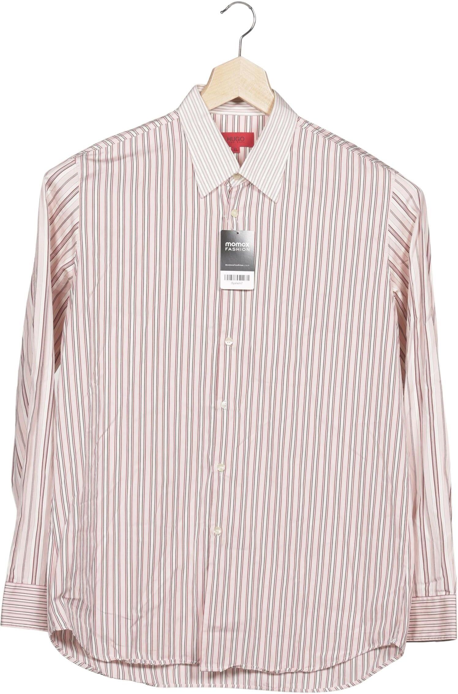 Hugo by Hugo Boss Herren Hemd, Mehrfarbig, Gr. XL, Baumwolle - Second Hand