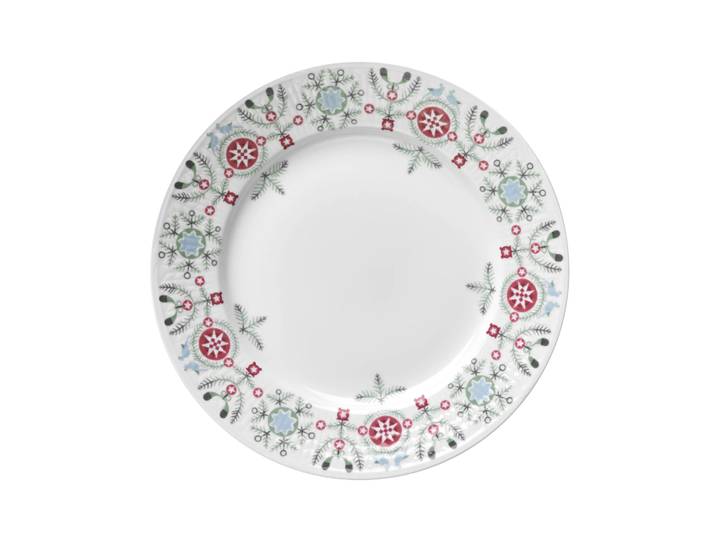 Rörstrand Assiette Swedish Grace Winter 21 cm blanc