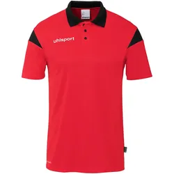 uhlsport Squad 27 Poloshirt Kinder rot/schwarz 152