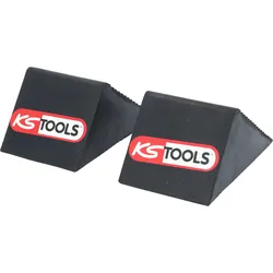 KS TOOLS Gummi Unterleg-Keil (Paar) - 160.0382
