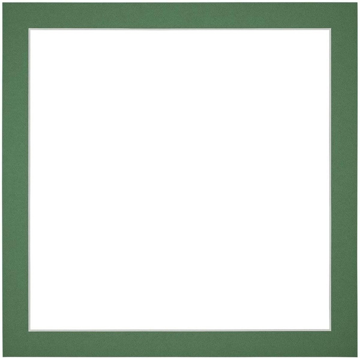 Passe-partout Groen Bos Rand 50x50 cm - Karton - 3 cm Recht