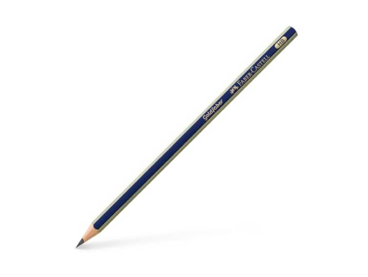 Faber Castell Gold 1221 HB Potlood - Zwart (Pack van 12)