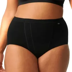 Sloggi Control Maxi Schwarz Baumwolle 46 Damen