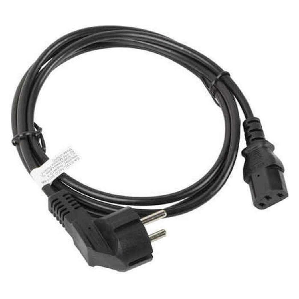 Lanberg CA-C13C-10CC-0018-BK Stromkabel C13-Koppler CEE7/7 (1.80 m, CEE 7/7) (CA-C13C-10CC-0018-BK)