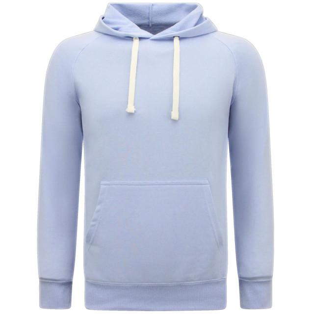 Enos Hoodie effen basic hoodie