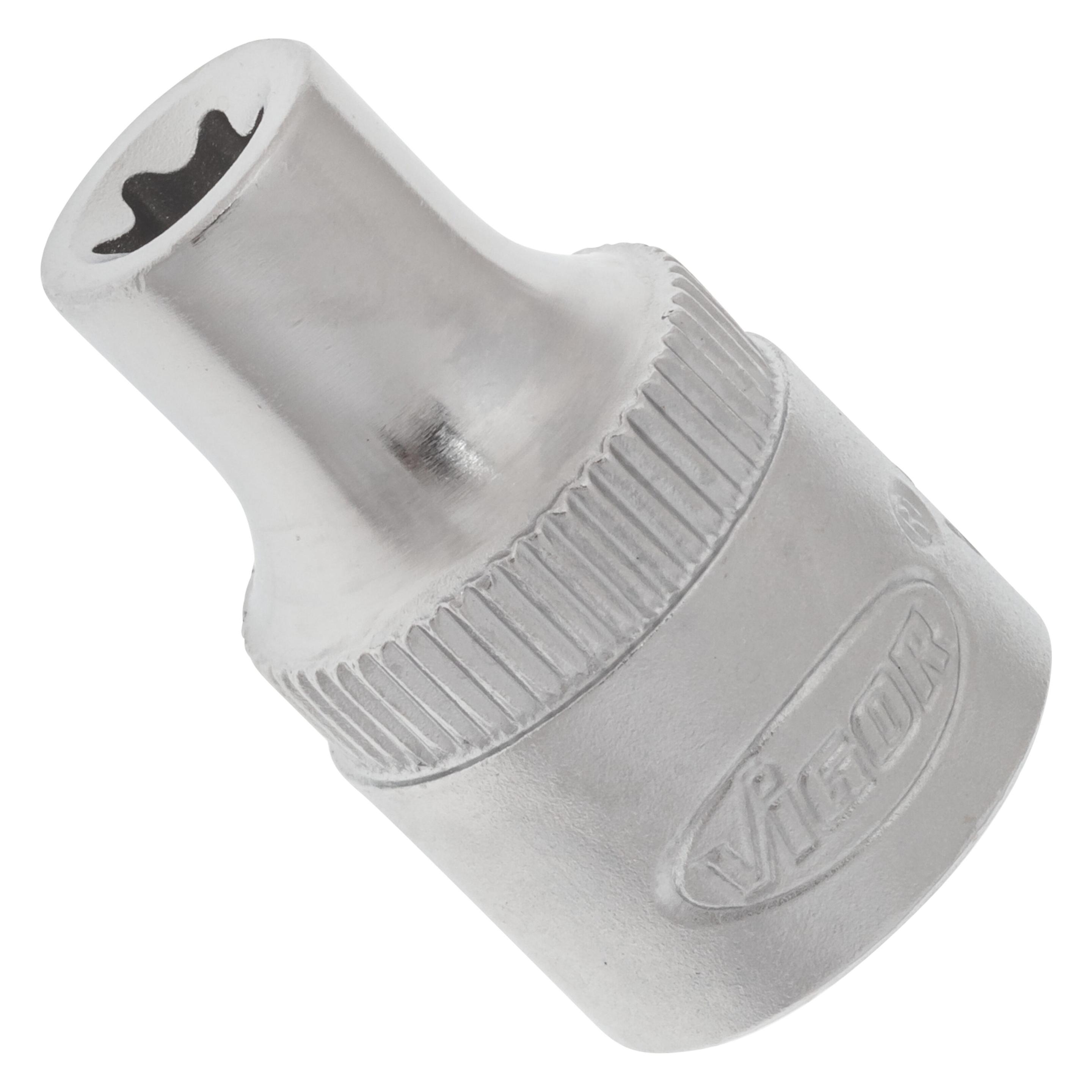 Vigor T Steckschlüsseleinsatz V2727 Vierkant10 mm (3/8 Zoll) E Profil E7 (V2727)