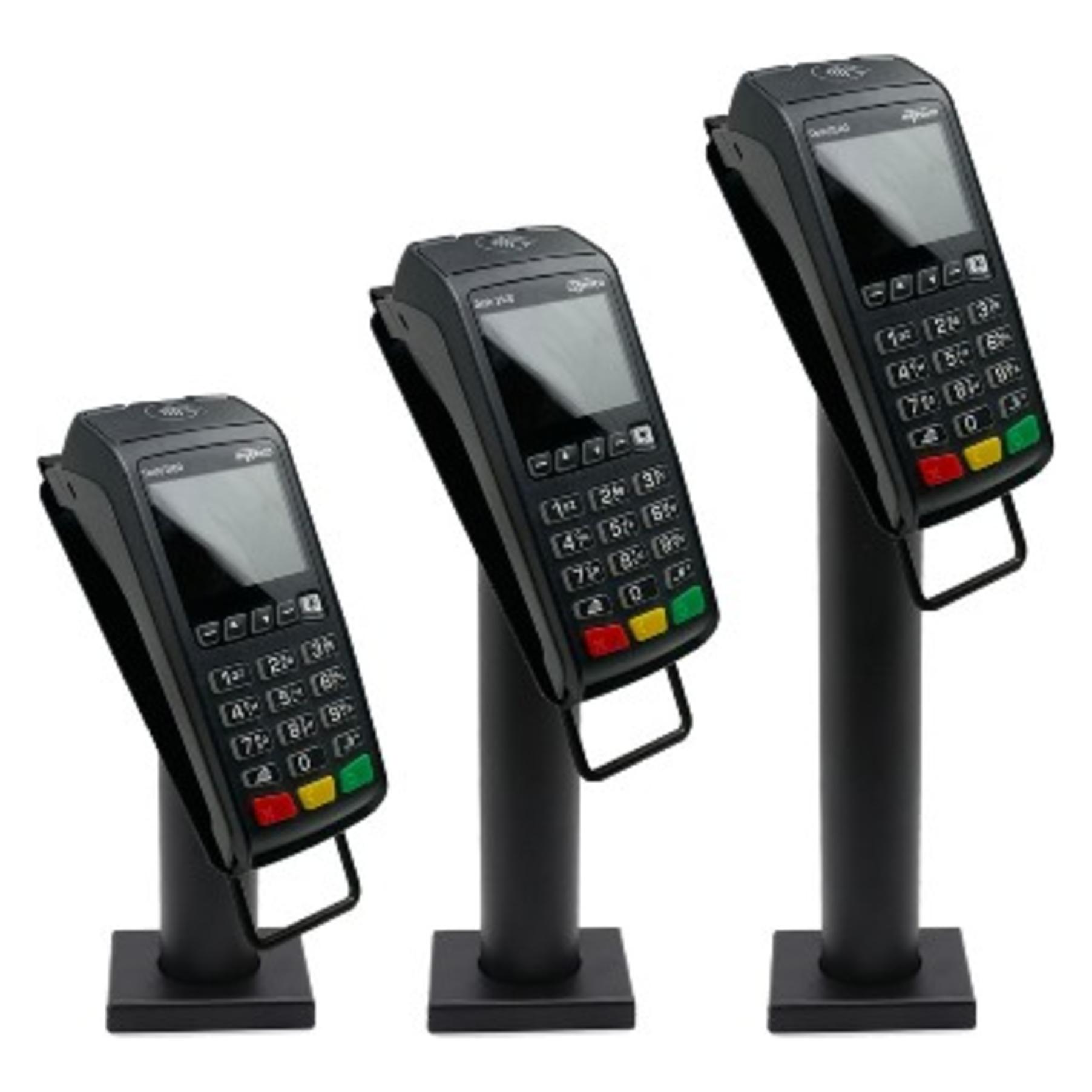 Max Michel Halterung für Ingenico Desk/3500, eckige Abdeckung, Pole 120 mm (30-60041-12)