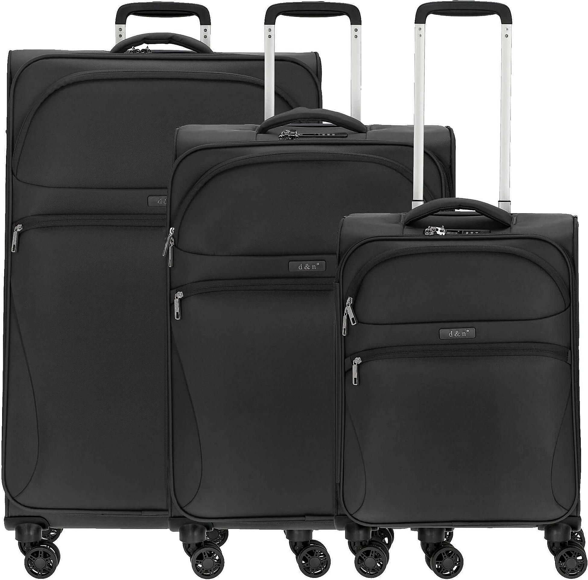 d&n Travel Line 9104 4 Rollen Kofferset 3-teilig