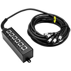 Omnitronic MUS-610 Stagebox 10 m Anzahl Eingänge:6 x Anzahl Ausgänge:6 x 30304615