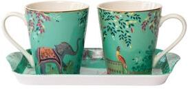 Pimpernel Sara Miller India Mug and Tray Set
