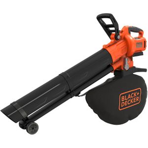 Black+Decker Laubbläser-Laubsauger BCBLV36B-XJ, 36V, mit 45 Liter Fangsack