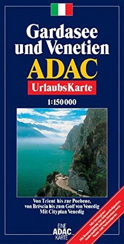 Collectif - ADAC Karte Gardasee, Venetien und Friaul 1:200.000 mit Ortsregister - Preis vom 11.10.2026 03:10:56 h