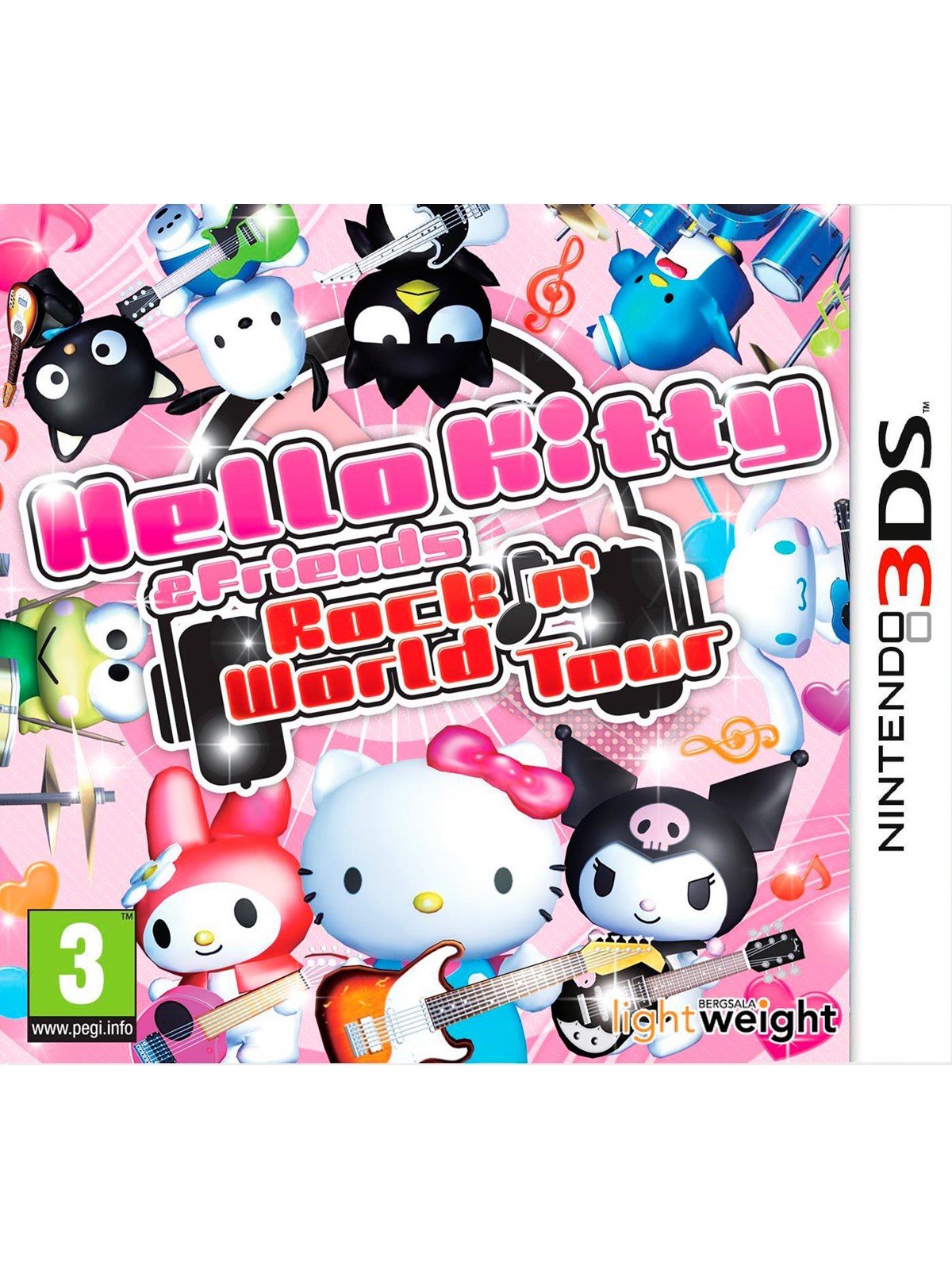 Hello Kitty & Friends: Rockin' World Tour - Nintendo 3DS - Musik - PEGI 3