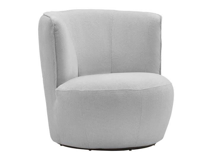 Sessel Chenille Hellgrau