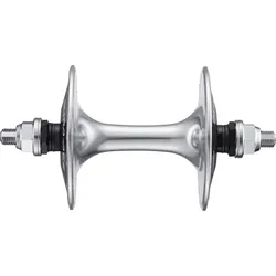 Vorderradnabe DURA-ACE TRACK HB-7600 36 Loch Vollachse m. Muttern Silber