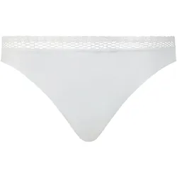 Chantelle Damen Tanga - Cozy Chic, unsichtbar, atmungsaktiv Weiß / L