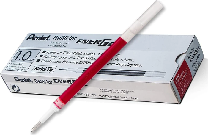 Pentel 12 LR10 Gelschreiberminen rot