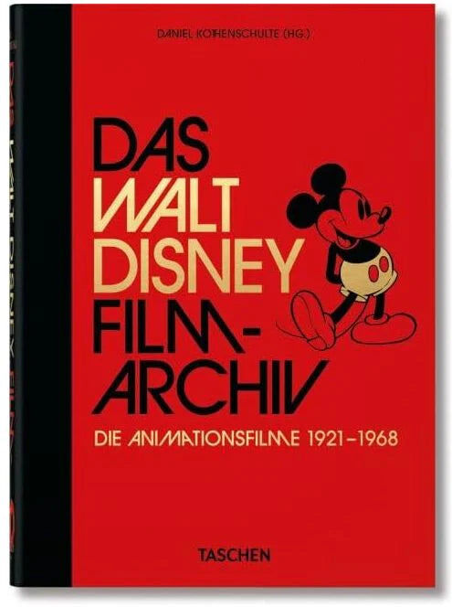 Das Walt Disney Filmarchiv (German Edition) by Daniel Kothenschulte - TASCHEN Hardback - Disney Animation History Art Book - 512pp Collector's Edition