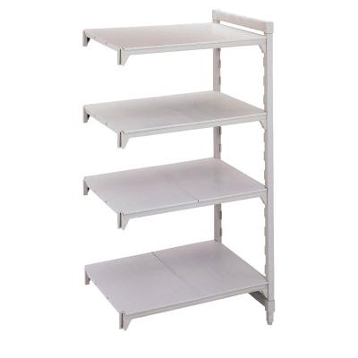 Regal, 4 tlg. voll - 500x1035x1800 mm - Weiß gesprenkelt -. Cambro