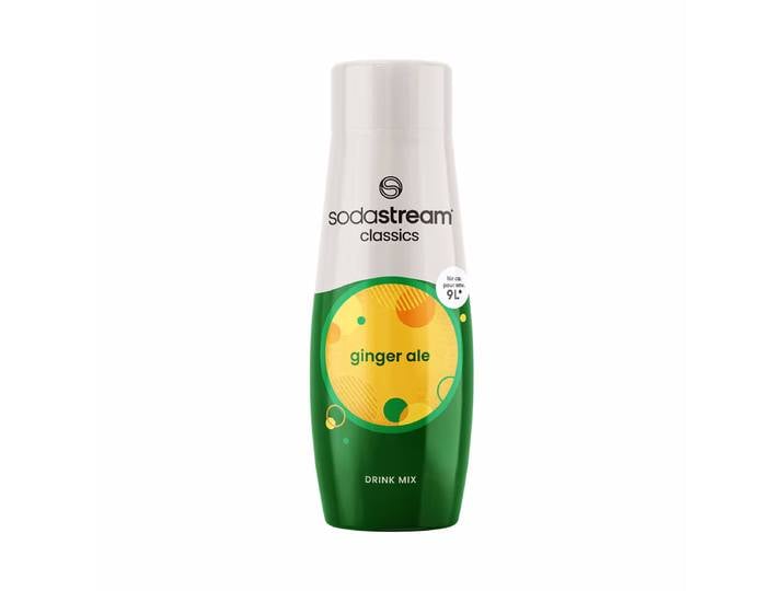 Sodastream Soda Mix Ginger Ale 440 ml Sirup – Wassersprudler Sirup – grün