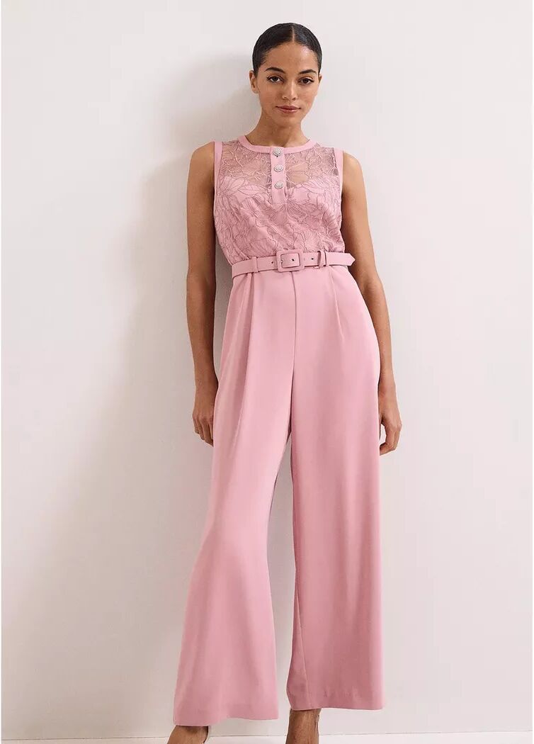 Phase Eight - Jumpsuit, für Damen, Pink, Größe 36
