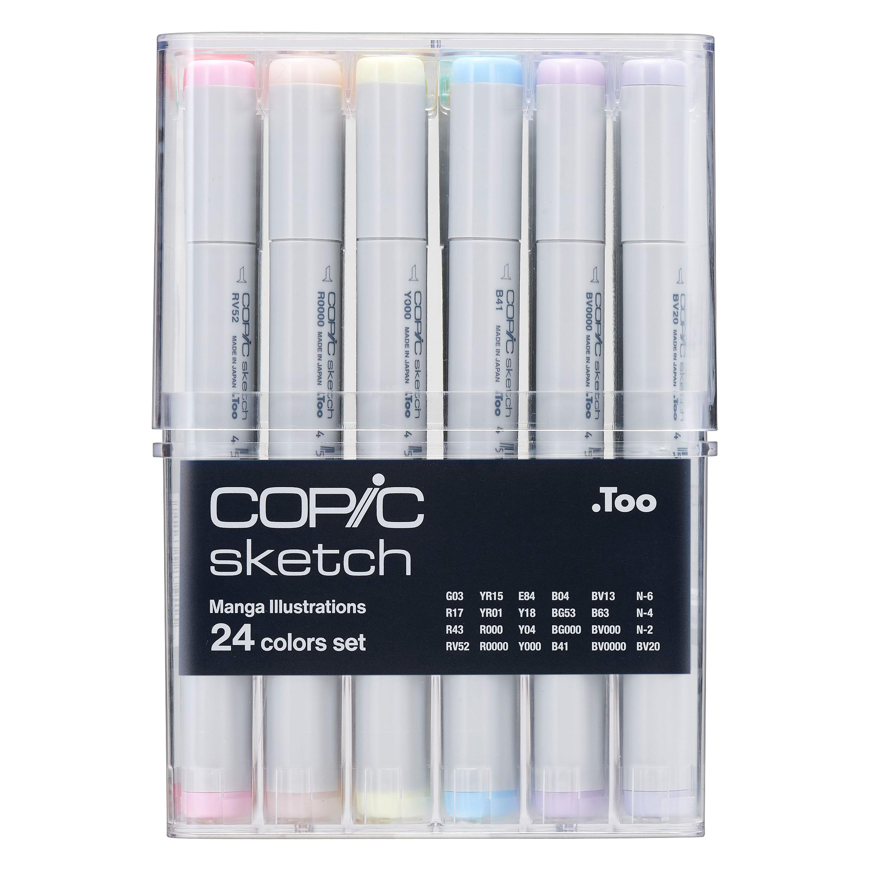 Copic Manga Illustration (24x) (21075525)