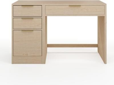 Martha Stewart Modular Single-Drawer Desk & 3 Drawer File Cabinet