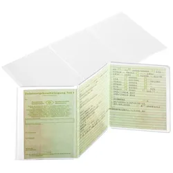 DURABLE Dokumentenhüllen 21,0 x 10,5 transparent