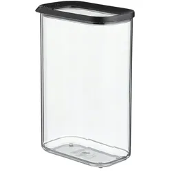 Mepal Vorratsdose  Modula ¦ schwarz ¦ Kunststoff ¦ Maße (cm): B: 9 H: 22,2