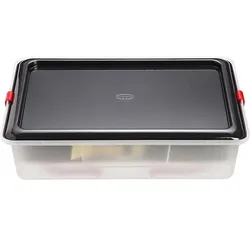 Dr. Oetker Back-Idee, Backform, Transparent, Schwarz