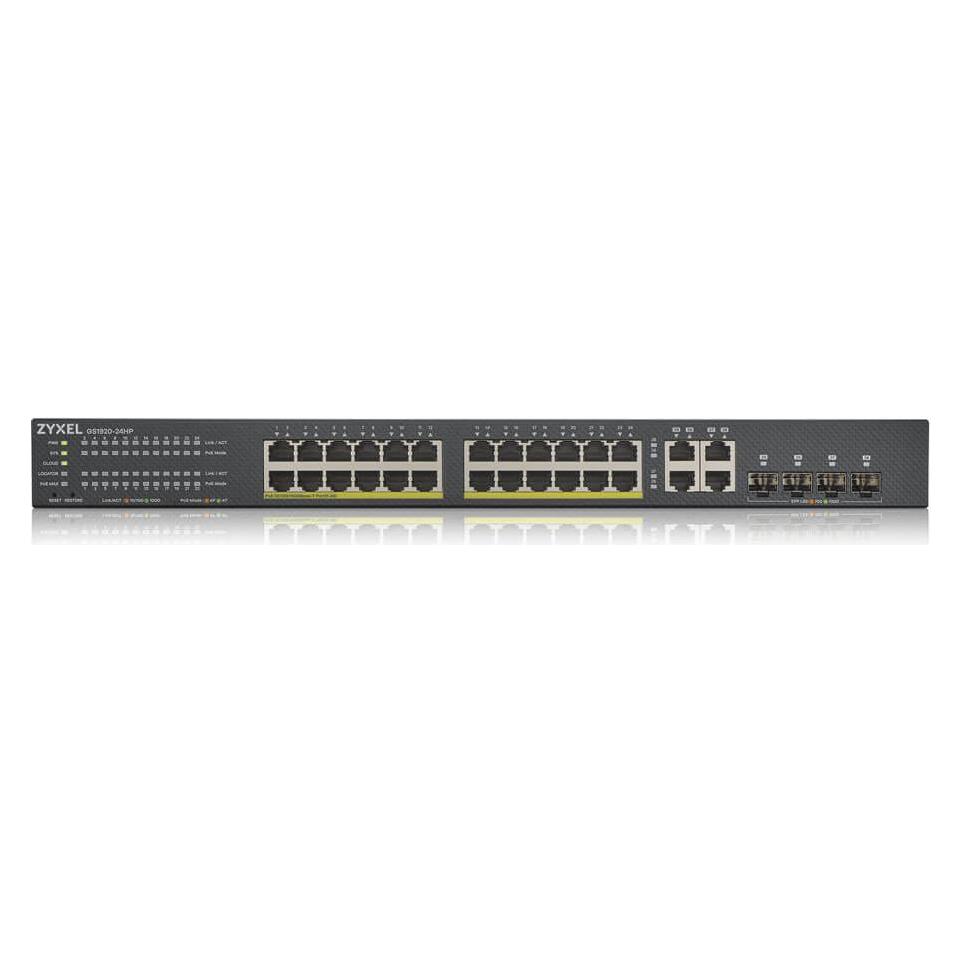 Zyxel GS1920-24HPV2 28PORT POE SWITCH (24 Ports) (GS192024HPV2-GB0101F)