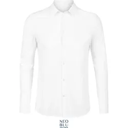 NEOBLU Herren Hemd langarm Balthazar Men optic white 4XL