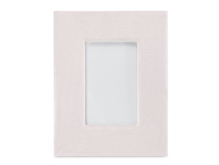 Bilderrahmen Velvet MDF-Platte,PVC,synthetischer Stoff,Vlies Pink/Babyrosa 19 x 24cm