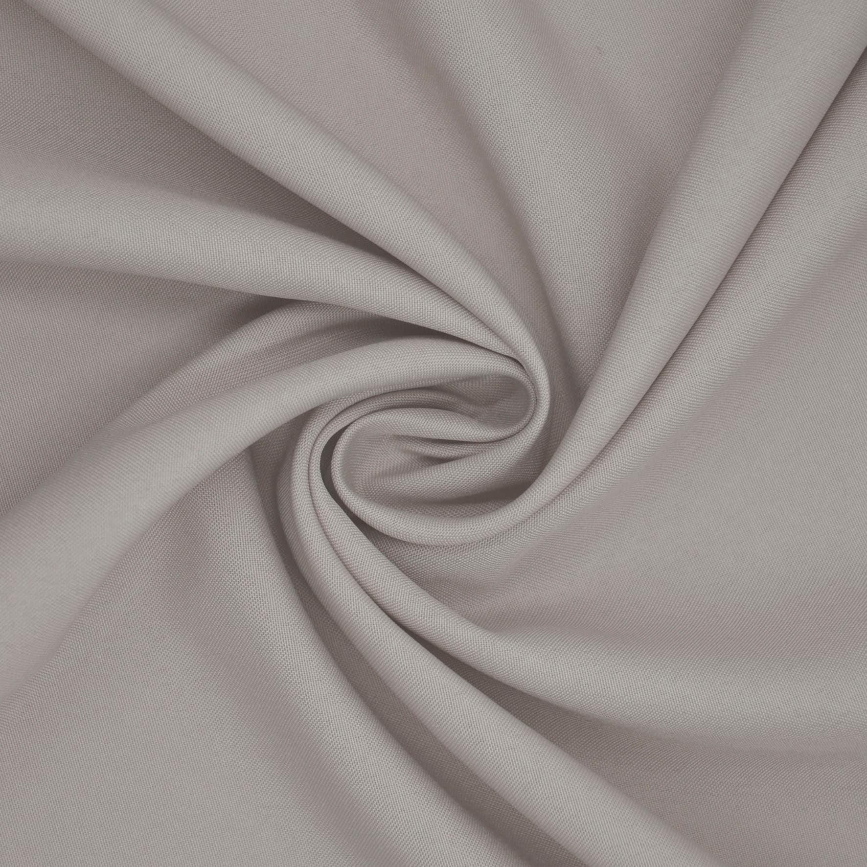 Vorhang GERSTER "Ilia" Gr. 1, grau (taupe), B:140cm H:235cm, Wirkware, Polyester, Gardinen, Vorhang, HxB: 235x140, klasischer Uni Ösenschal taupe 235cm, Ösen, 140cm