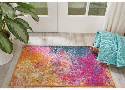 Nourison Passion Colorful Modern Abstract Area Rug