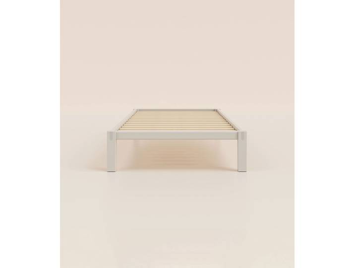 Lit enfant 90x200 cm Plus - Gris - Tediber