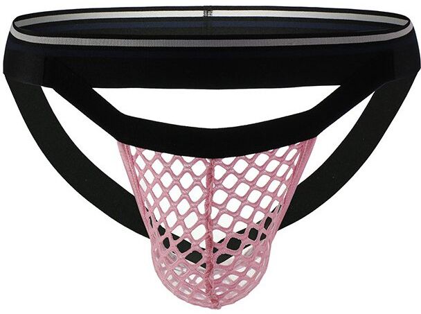 MenSexyWear Jockstrap Filinet Rose