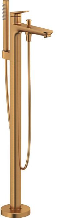 Duravit Wave Fertigmontageset WA5250000004 Unterputz-Wannenarmatur, bodenstehend, Bronze gebürstet