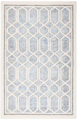 SAFAVIEH Handmade Artistry Mallaury Geometric Wool Rug