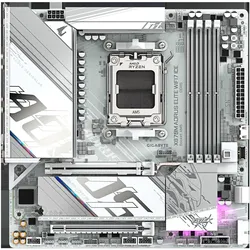Gigabyte X870M A Elite WF7 ICE (AM5, AMD X870, mATX), Mainboard